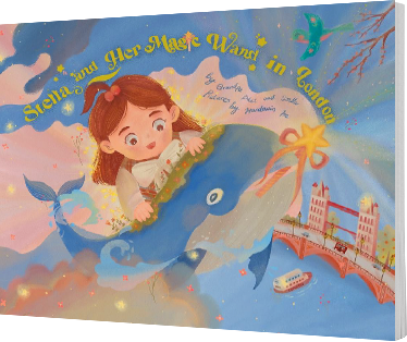 Stella and Her Magic Wand in London Book Cover